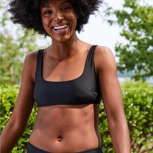 Aerie Black Bikini Top